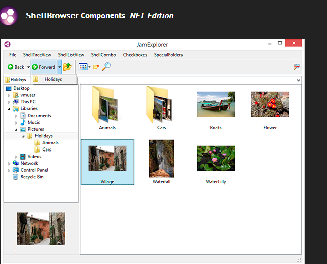 ShellBrowser .NET Components v5.40