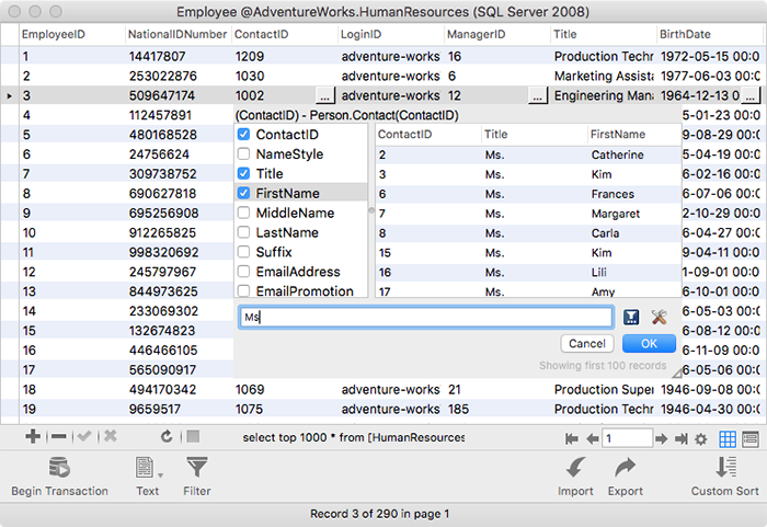 sql server for mac osx sierra