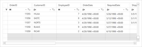 Asynchronous Paging Data Source