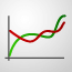 Line chart icon