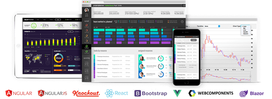 Infragistics Ignite UI Javascript / HTML5 Controls