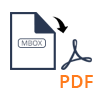 Secure Migration of MBOX into PDF