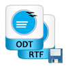 save recovered odt files