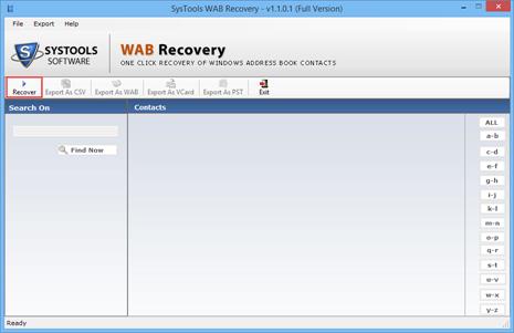 Word Recovery software